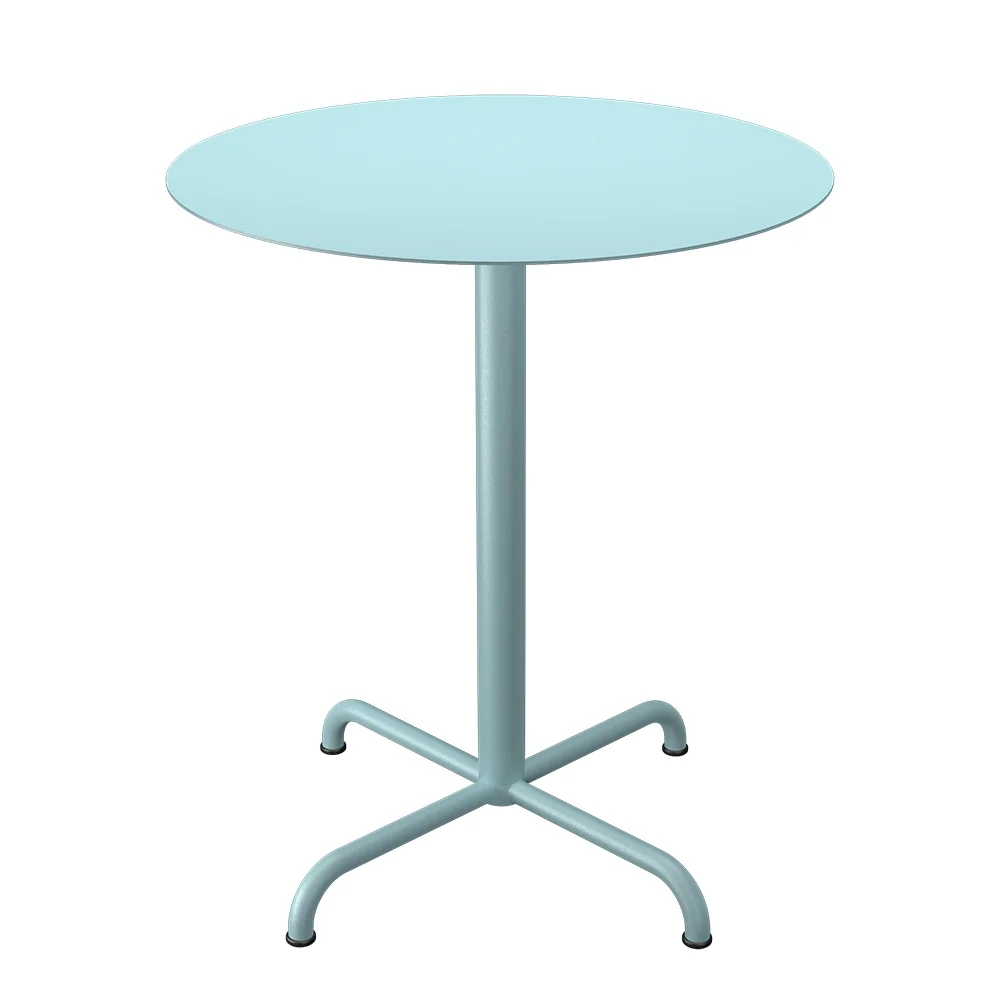 Houe, PICO Cafébord Ø64 cm, bas 4 ben Ice Blue