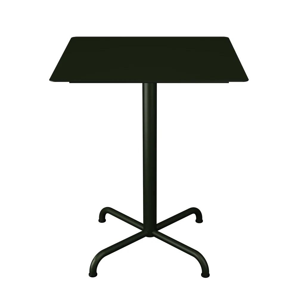 Houe, PICO Café bord 60x60 cm, bas 4 ben Olive green