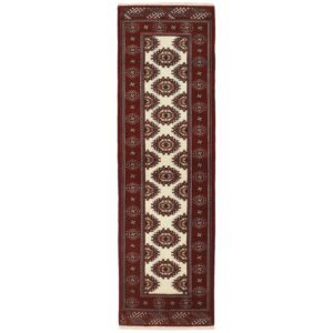 Torkaman Fine orientalisk matta 85 x 281 cm