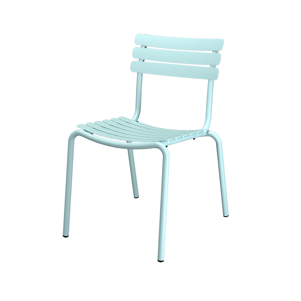 Houe, ALUA matstol isblå