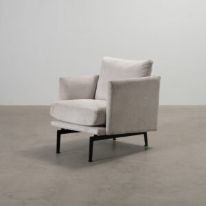 Bröderna Anderssons fåtölj grå