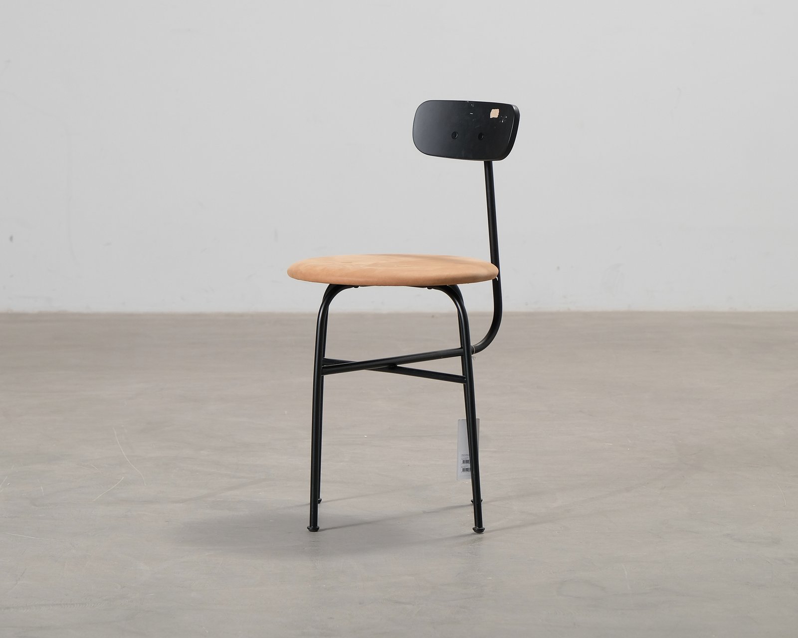 Audo Copenhagen Afteroom stol brunt läder / svart