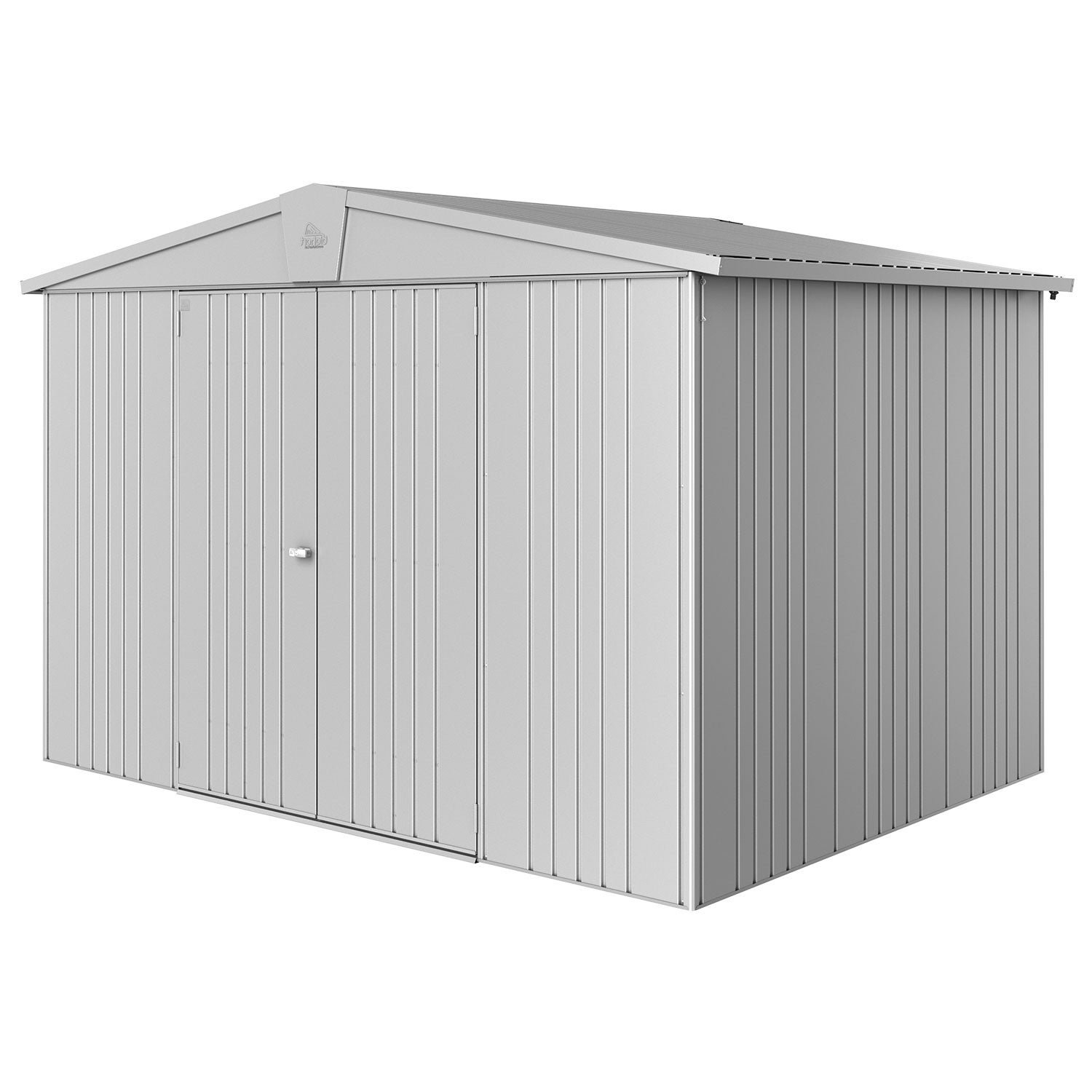 Biohort, Europa Trädgårdsskjul storlek 5 metallic silver