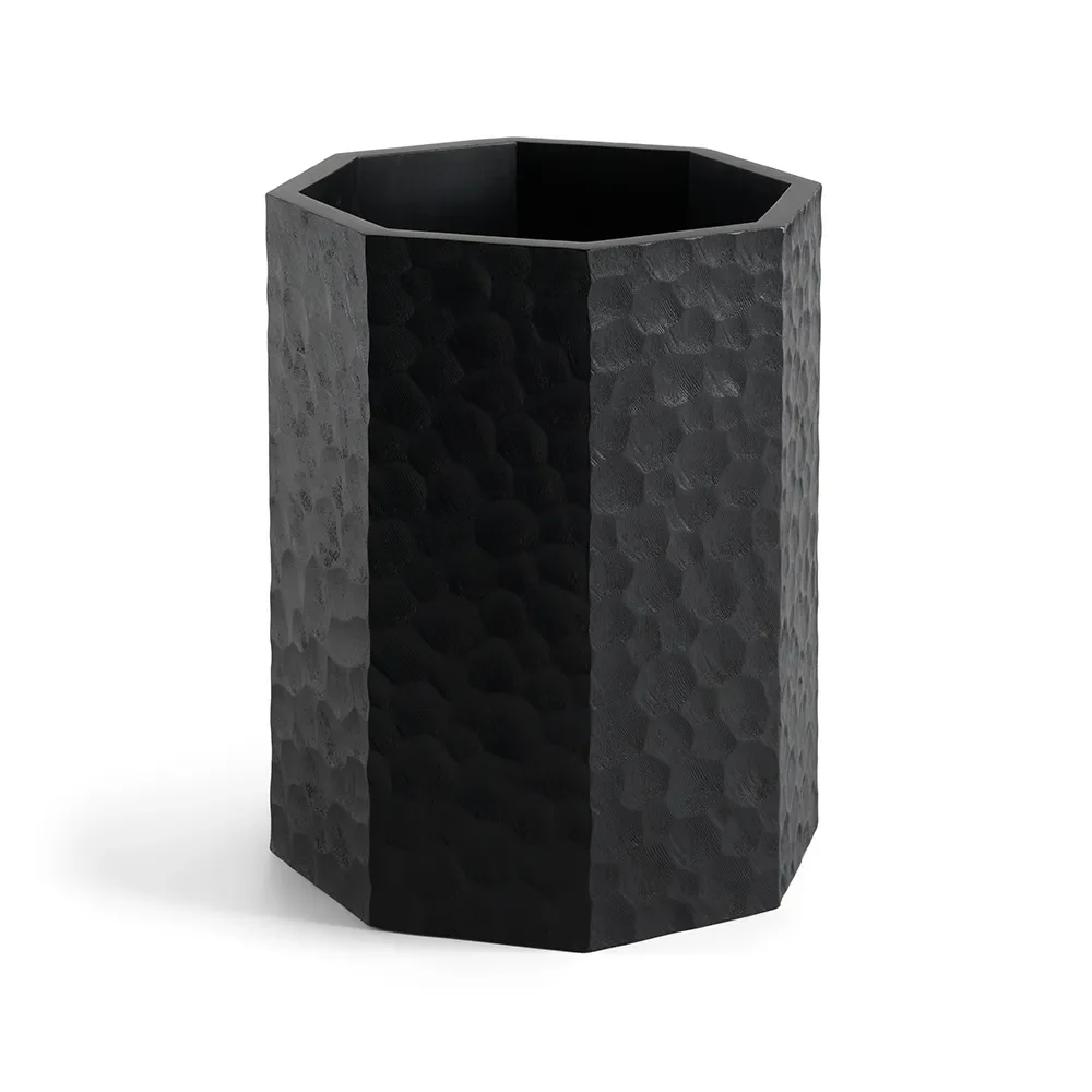 Ethnicraft, Chopped papperskorg svartlackad mahogny