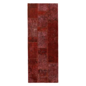 Vintage Patchwork orientalisk matta 75 x 198 cm