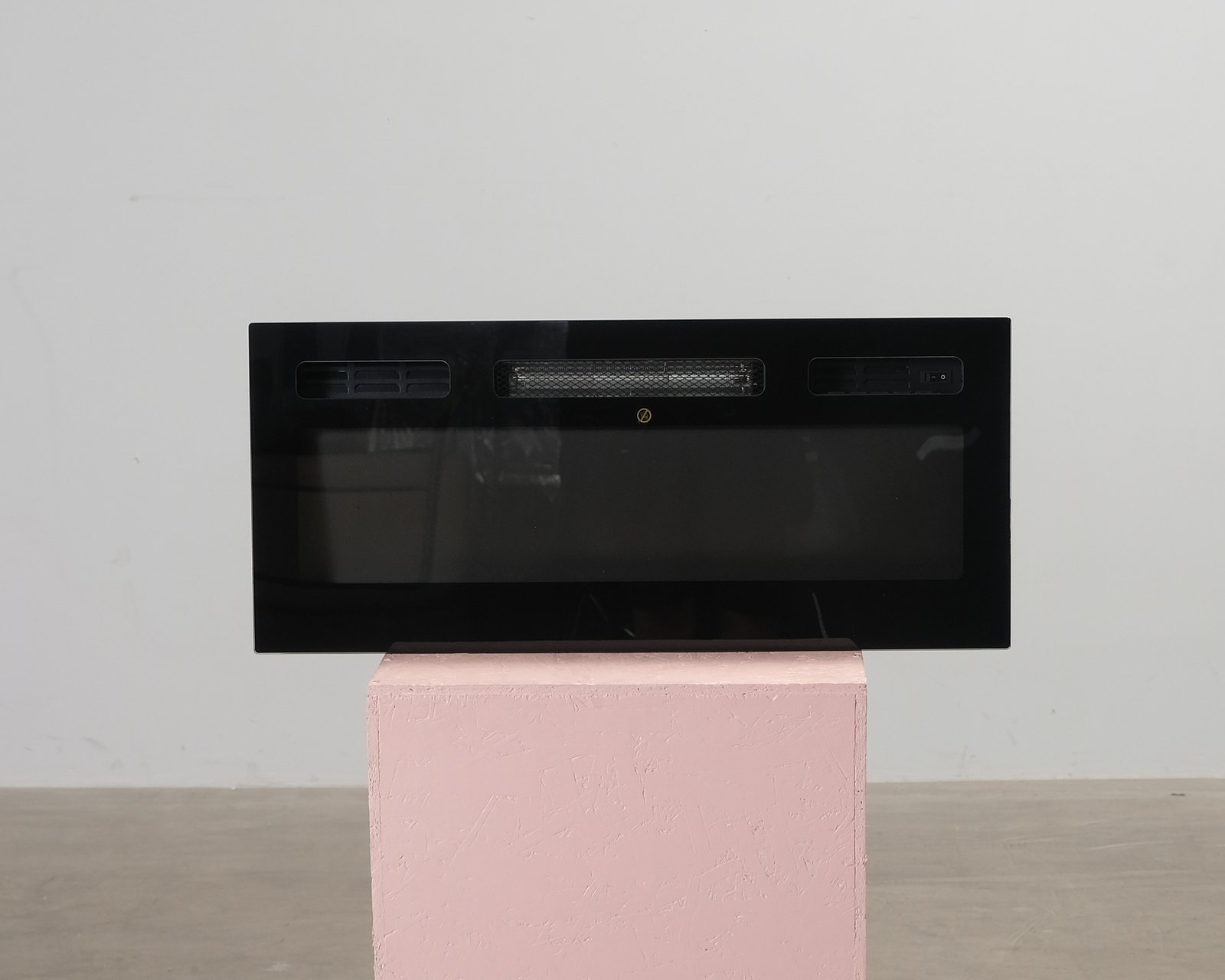 Elektrisk kamin svart