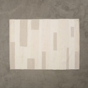 Ullmatta 160 x 225 cm naturvit