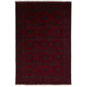 Old Afghan orientalisk matta 203 x 294 cm