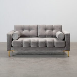 Cosmopolitan Design Bali 2-sits soffa ljusgrå