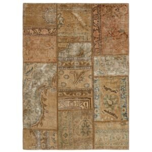 Vintage Patchwork orientalisk matta 89 x 125 cm