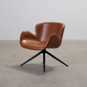 Dan-Form Gaia loungestol brun