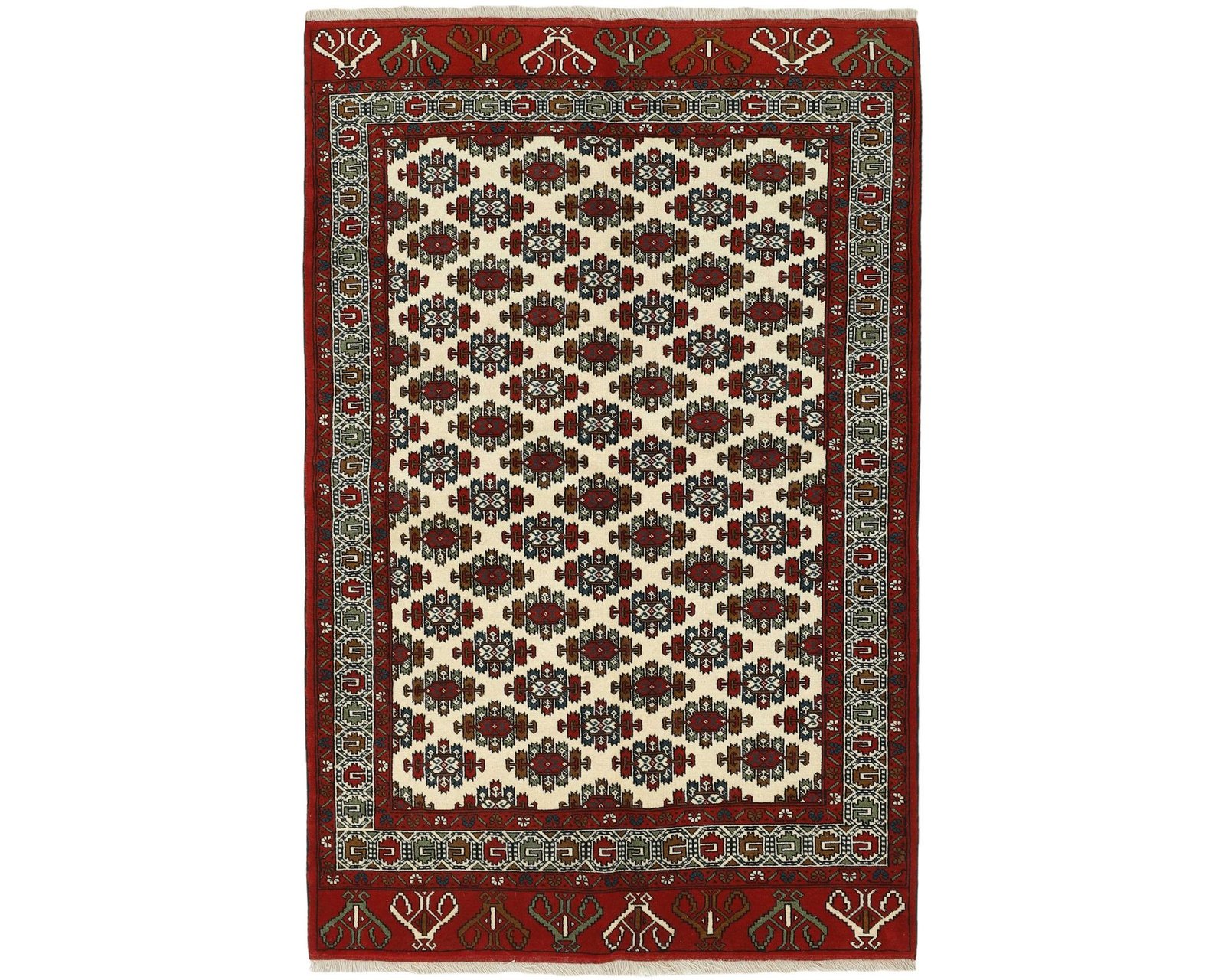 Torkaman Fine orientalisk matta 156 x 238 cm