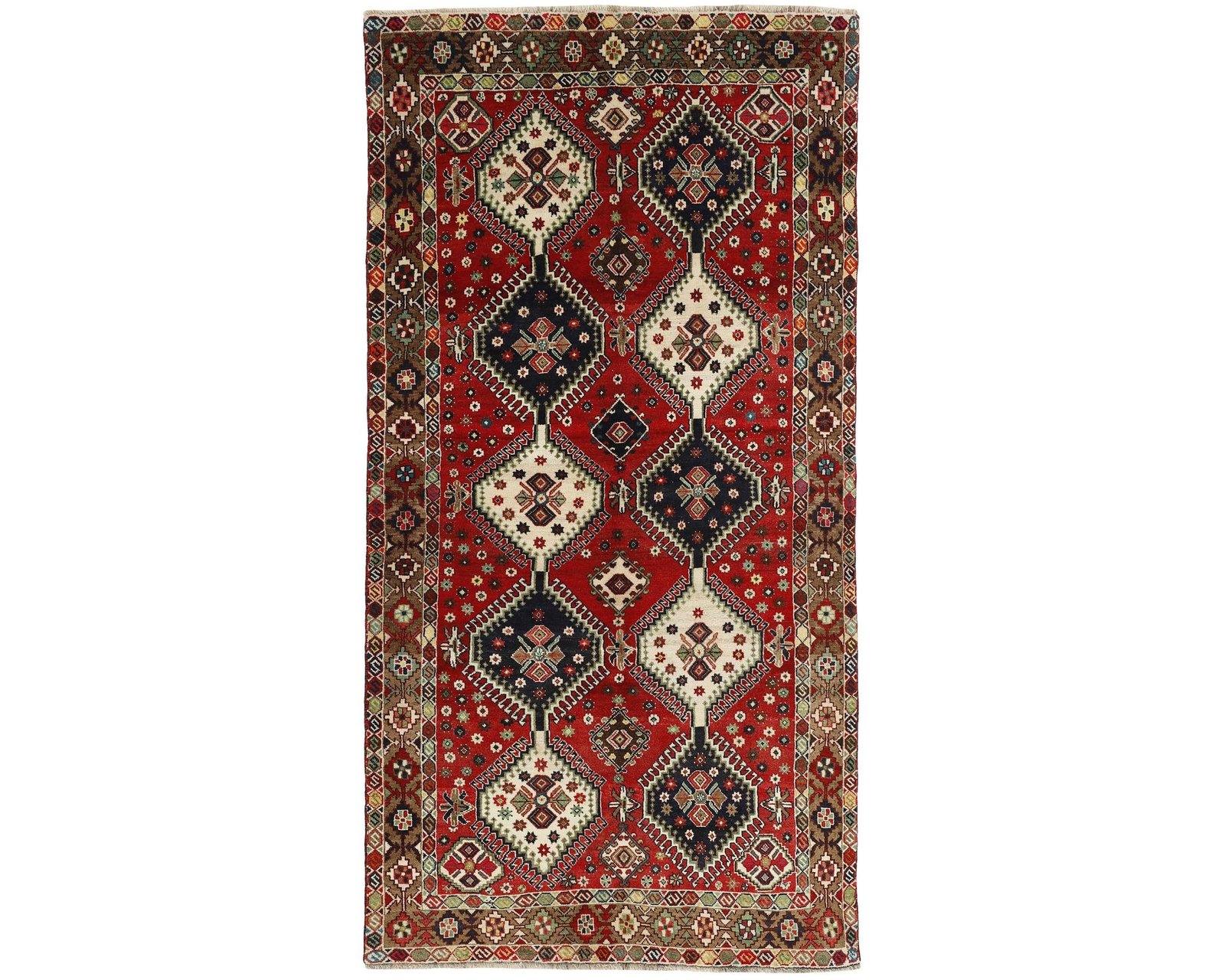 Kashghai orientalisk matta 147 x 292 cm