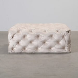 Windsor & Co fotpall beige