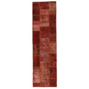 Vintage Patchwork orientalisk matta 73 x 260 cm
