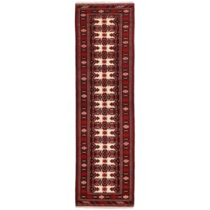 Torkaman Fine orientalisk matta 83 x 297 cm
