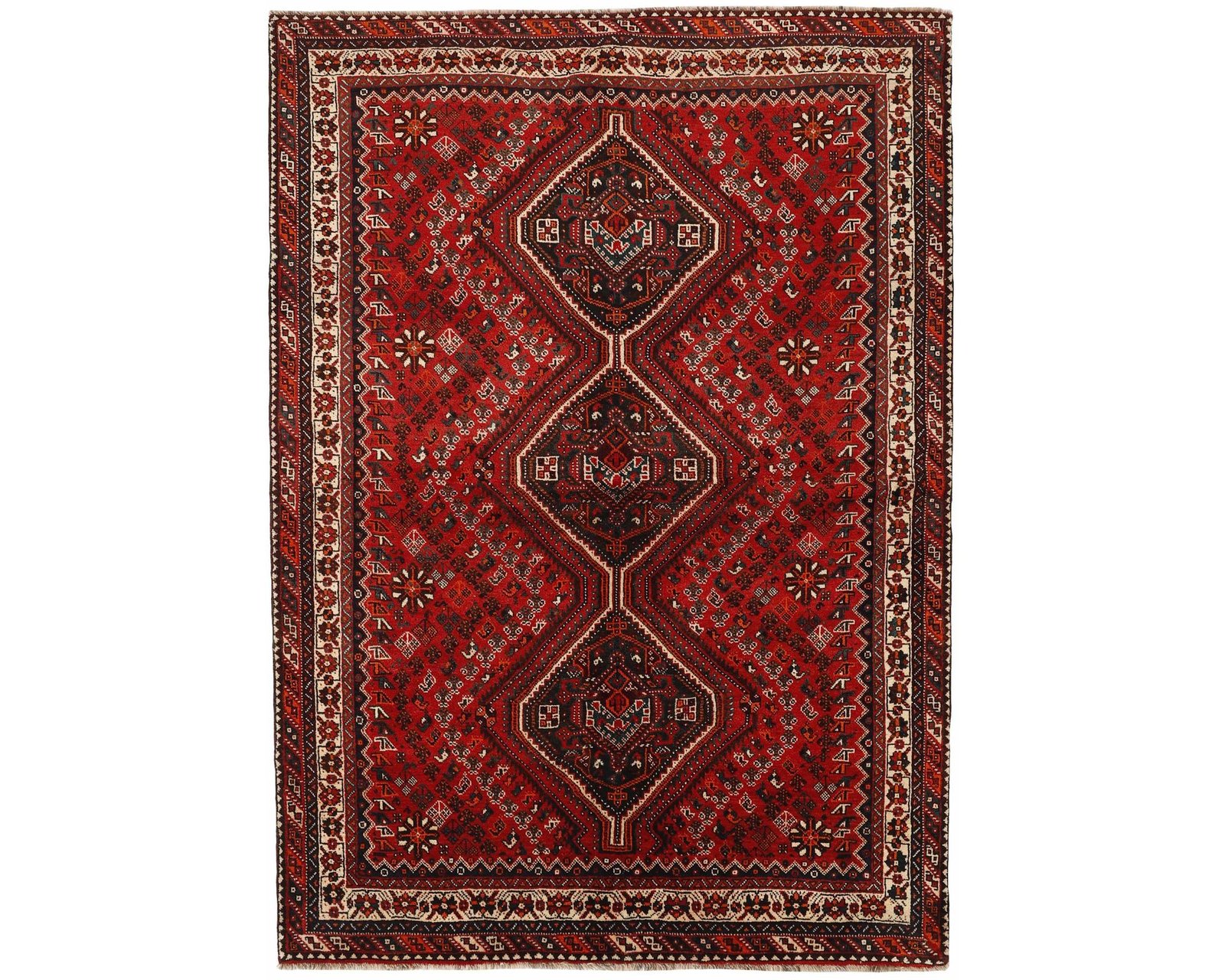 Kashghai orientalisk matta 219 x 306 cm