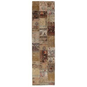 Vintage Patchwork orientalisk matta 82 x 312 cm