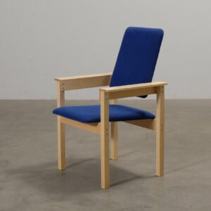 Yrjö Wiherheimo Saari stol blå