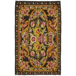 Rose Kelim orientalisk matta 212 x 335 cm