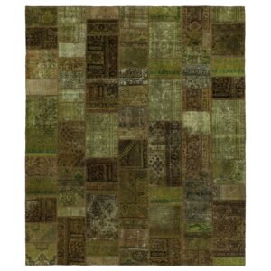 Vintage Patchwork orientalisk matta 251 x 300 cm
