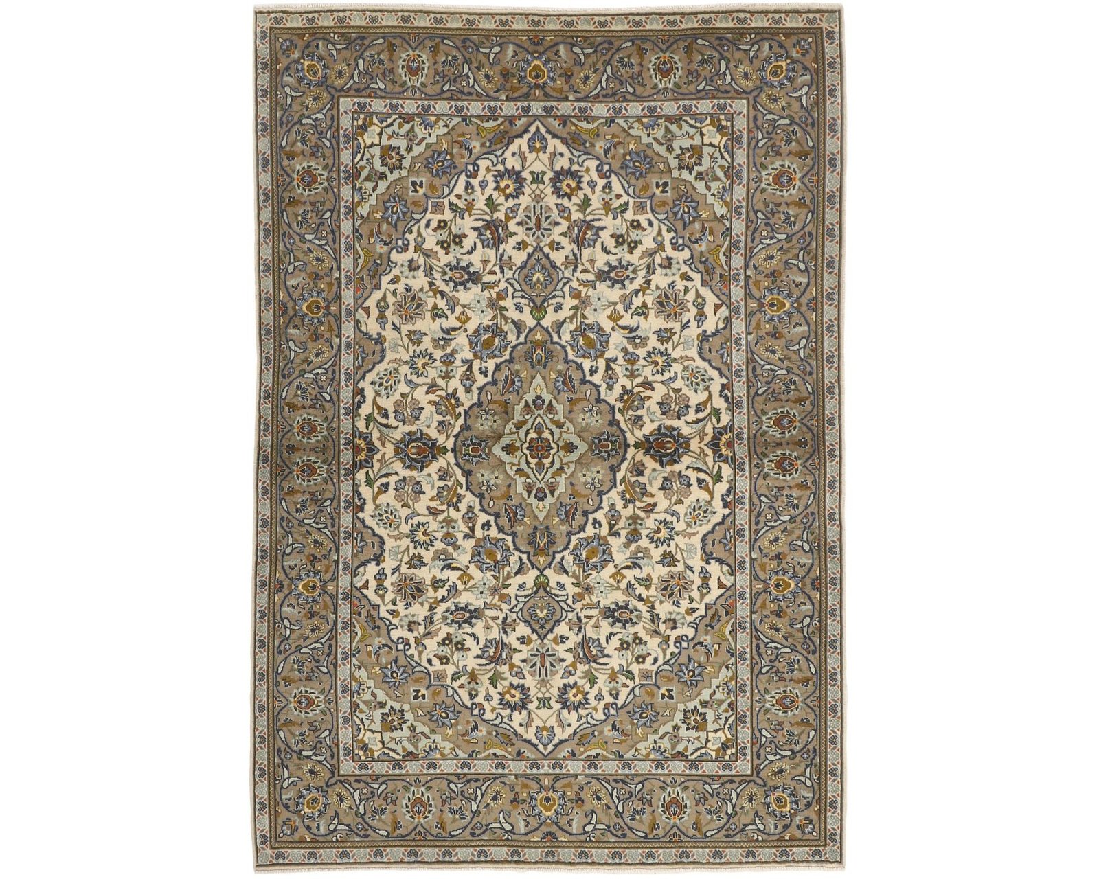 Keshan Fine orientalisk matta 142 x 209 cm