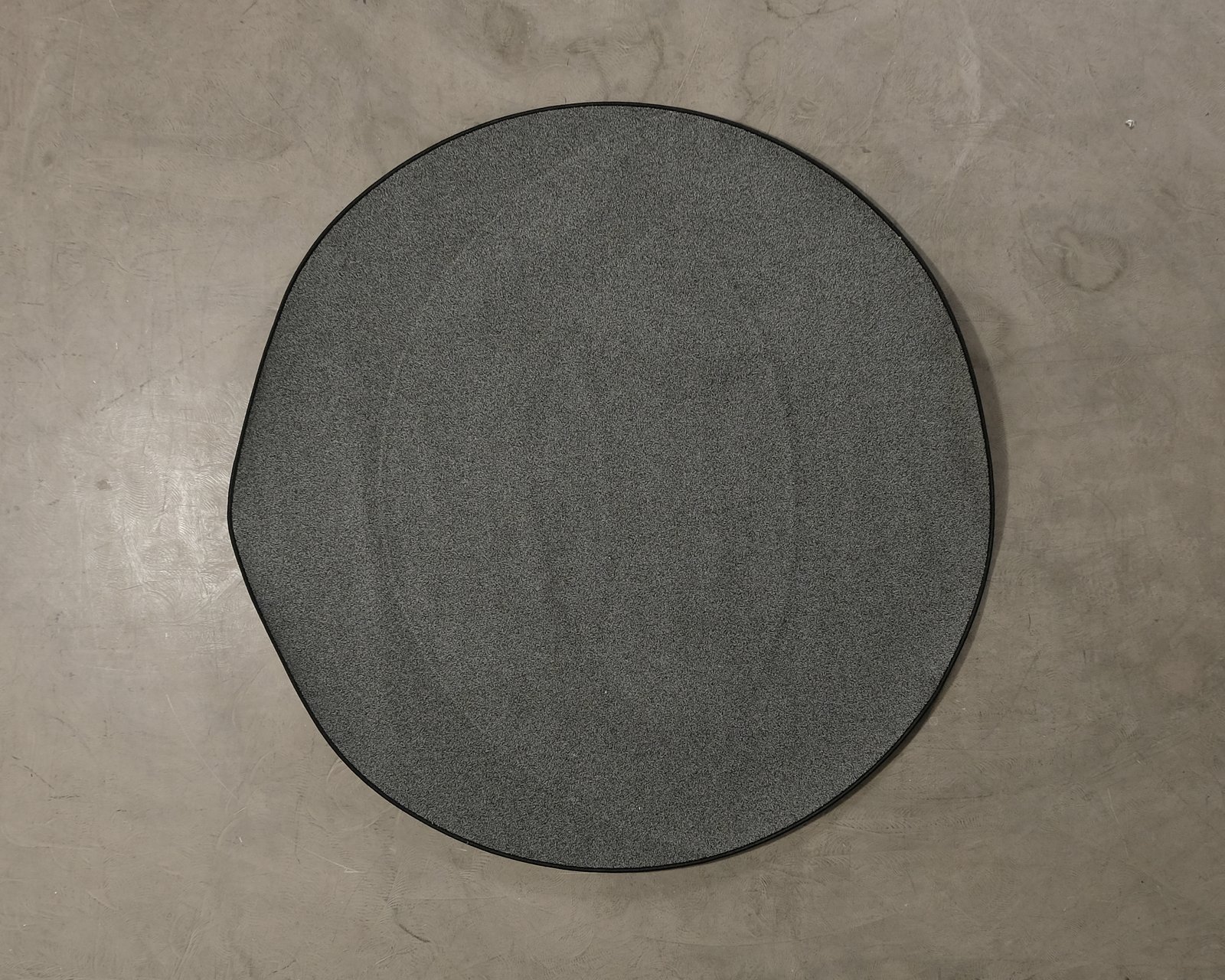 VORWERK rund matta Ø 190 cm grå