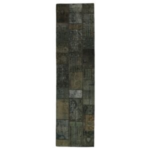 Vintage Patchwork orientalisk matta 85 x 310 cm