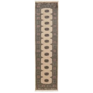 Pakistan handknotted orientalisk matta 81 x 306 cm