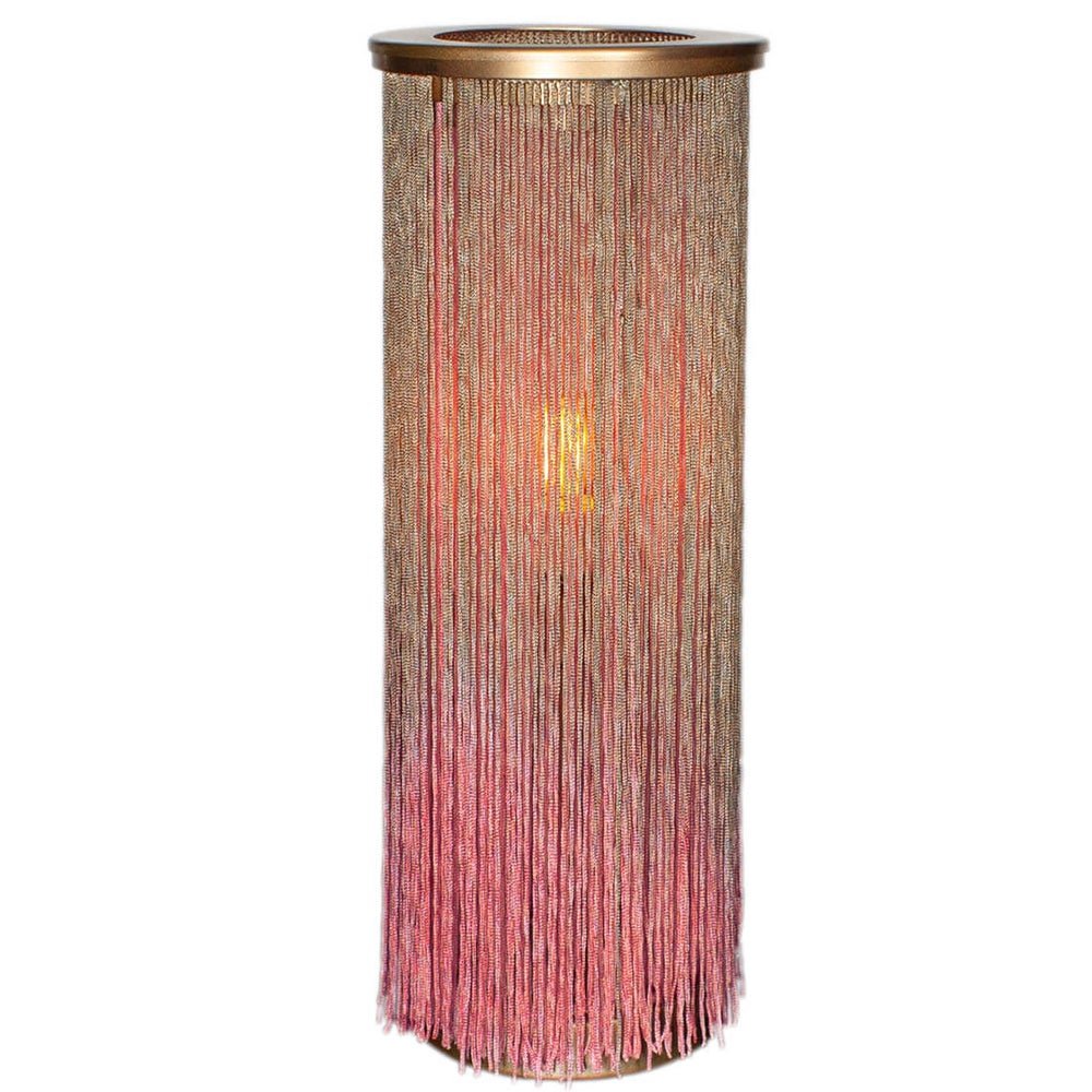 by Rydéns, Blondie bordlampa H40cm Rosa/guld