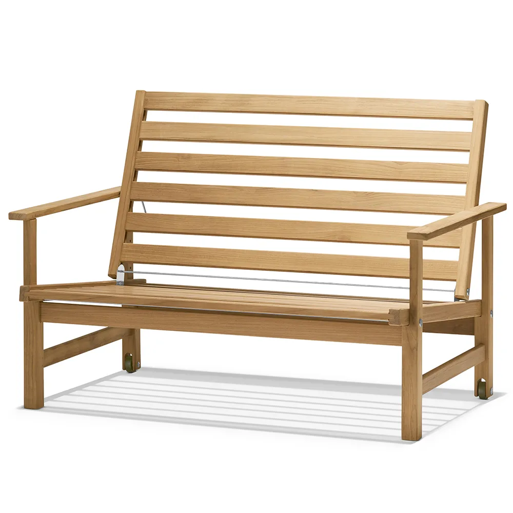 Fri Form, 2-Sits Soffa Teak