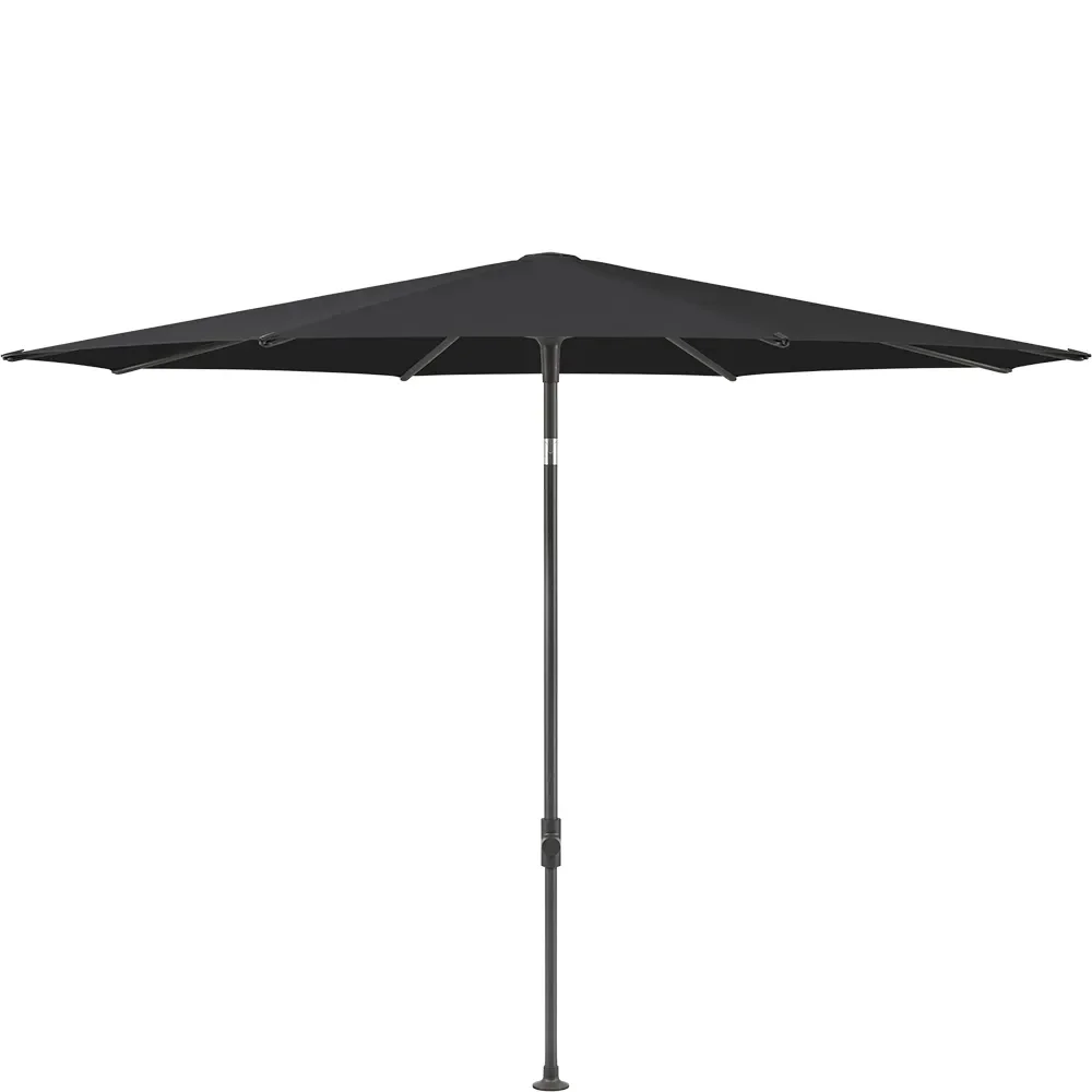 Glatz, Smart parasoll 300 cm anthracite Kat.4 408 Black