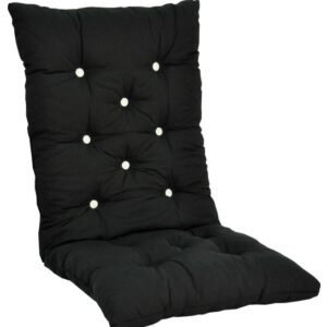 Fritab, Högvik Hög Flockdyna Svart Dralon