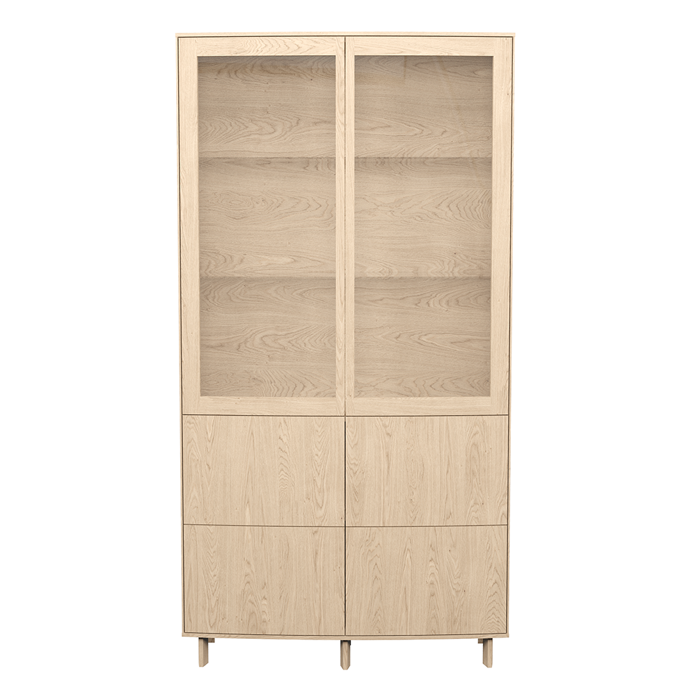 Skovby, SM410 skåp vitoljad ek