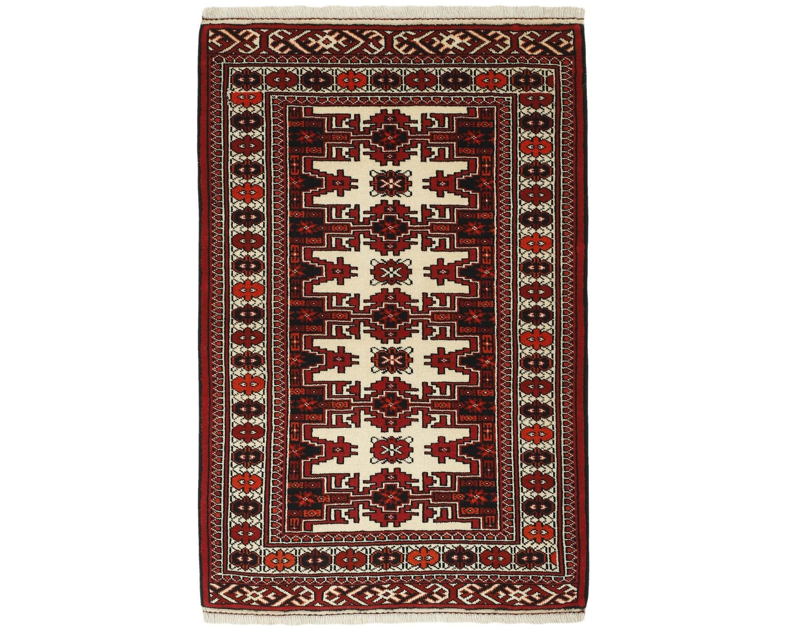 Torkaman Fine orientalisk matta 82 x 123 cm