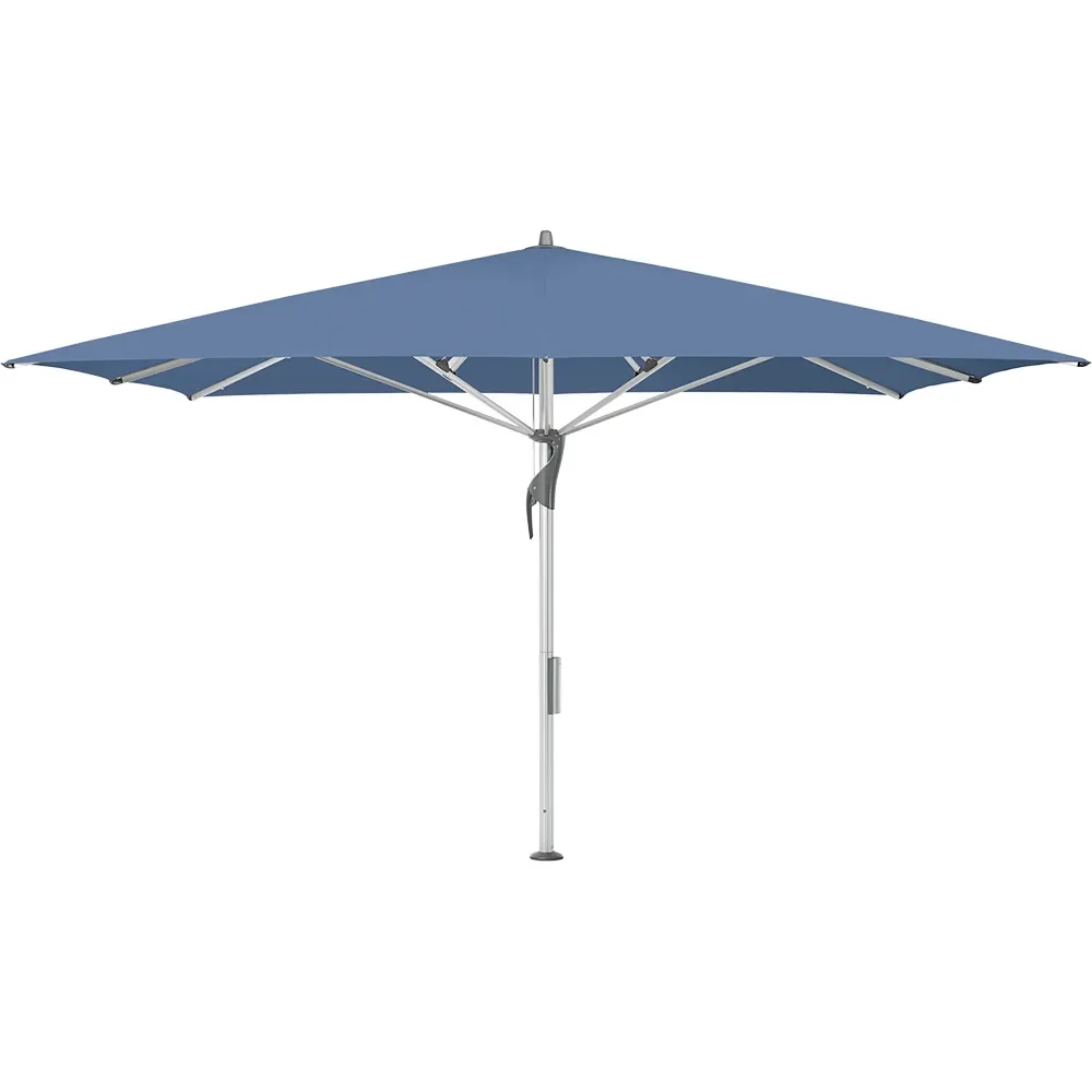 Glatz, Fortello LED 350x350 cm parasoll alu Cat.4 418 Cobalt