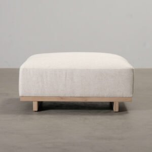 Sofacompany Aya fotpall benvit