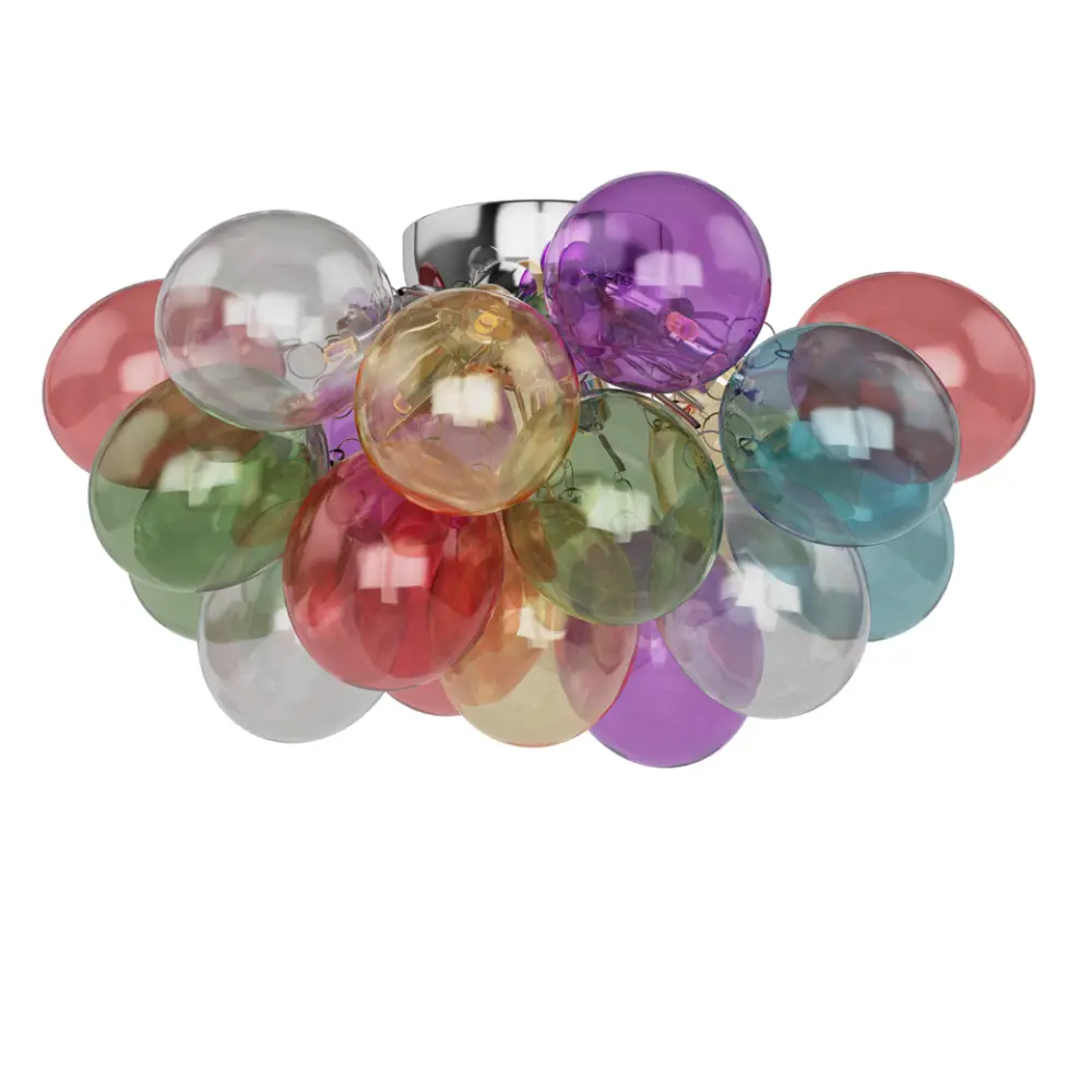 by Rydéns, Gross plafond Ø50cm Multi (20st glas)