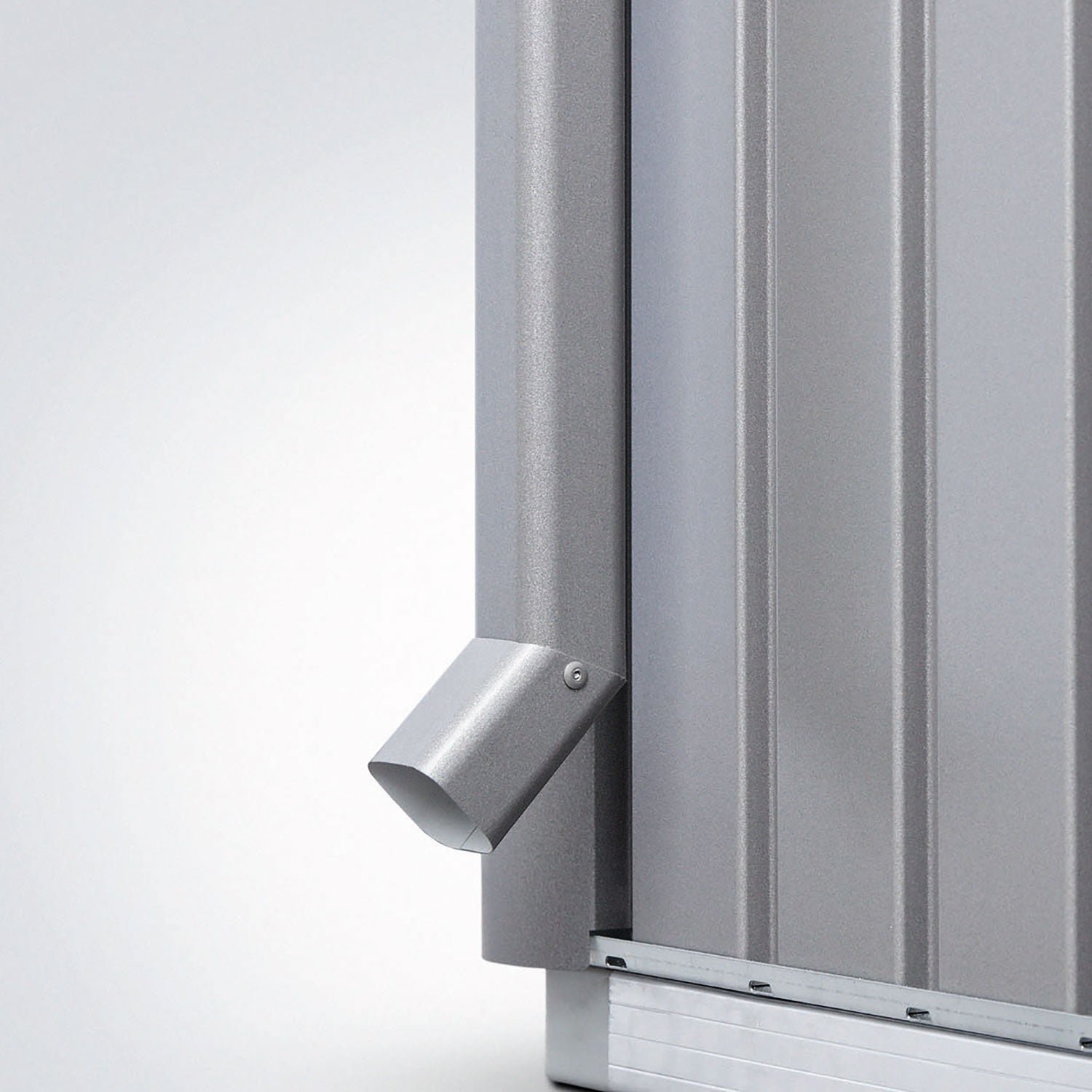 Biohort, Europa stuprörset trädgårdsskjul metallic kvarts-grå