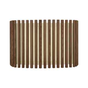 Umage Komorebi Square Rectangular lampskärm mörkbetsad ek