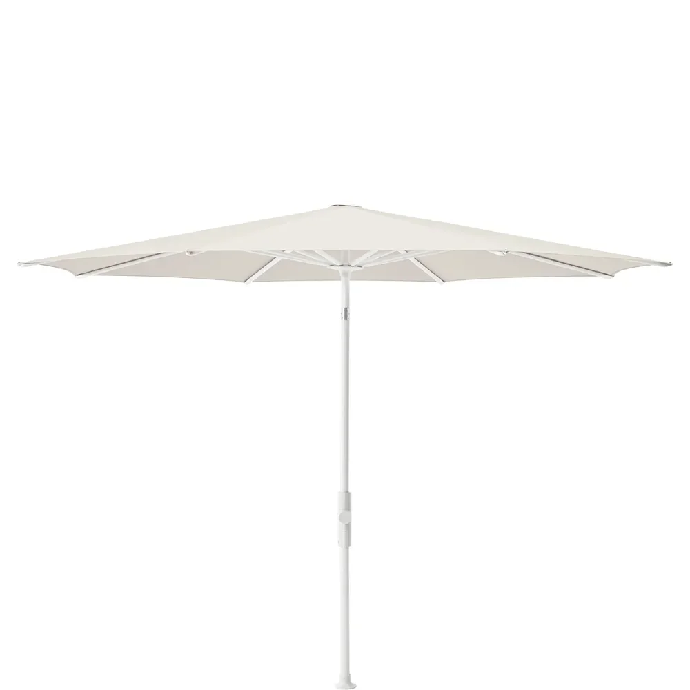 Glatz, Twist 300 cm parasoll matt white Kat.4 453 Vanilla