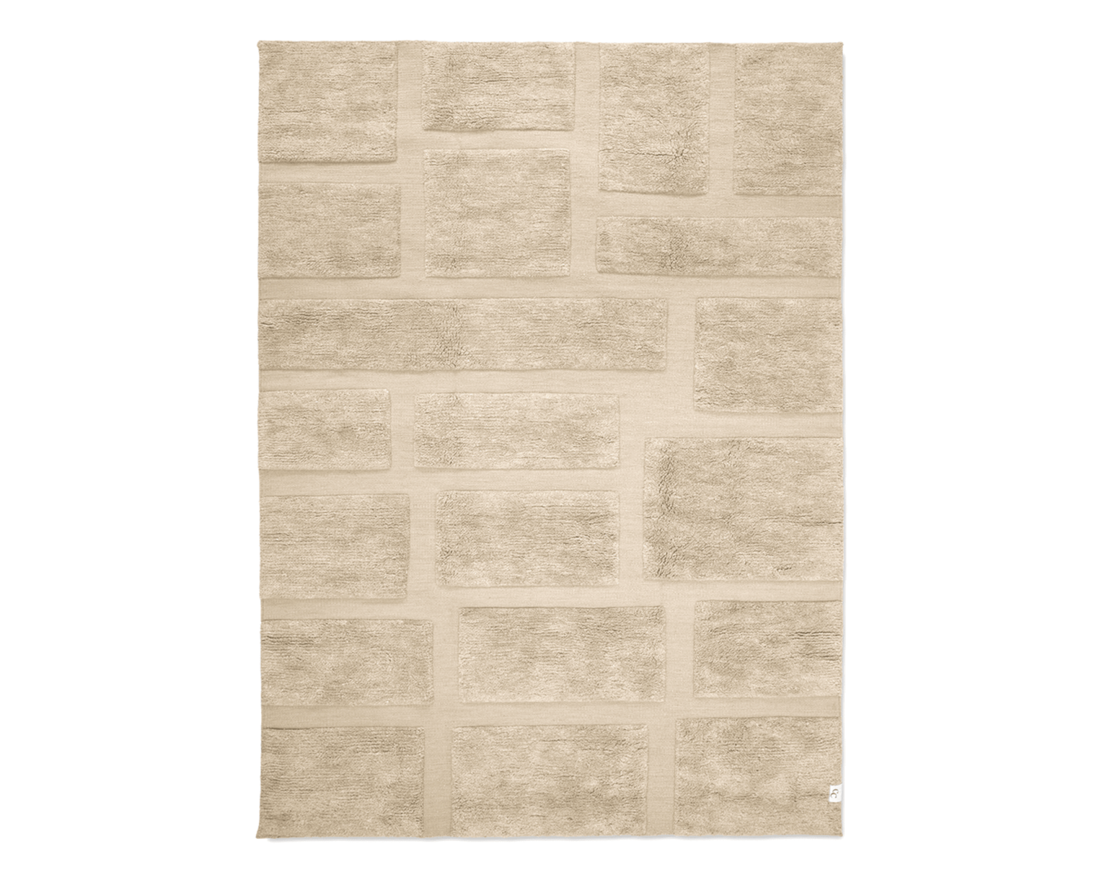 Classic Collection Bricks ullmatta 200 x 300 cm beige