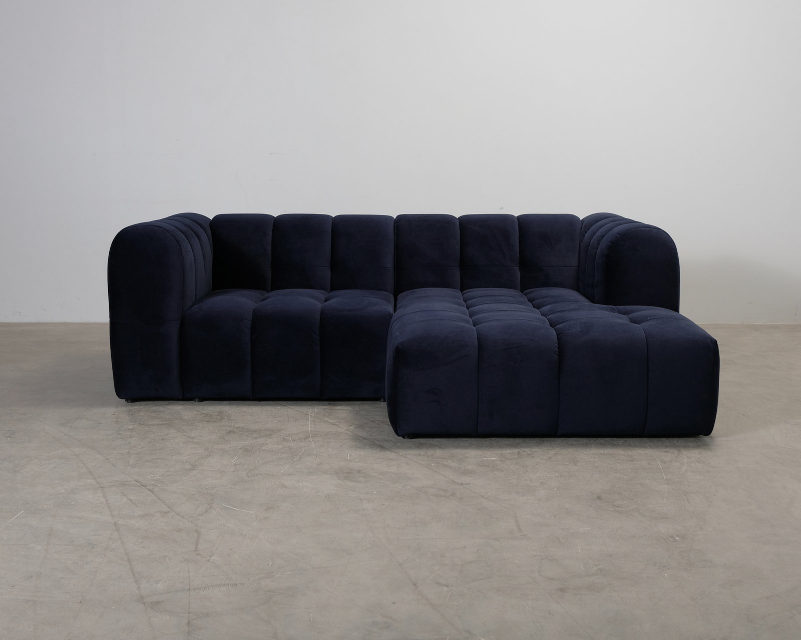 Mazzini Aster divansoffa mörkblå