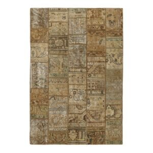 Vintage Patchwork orientalisk matta 140 x 207 cm