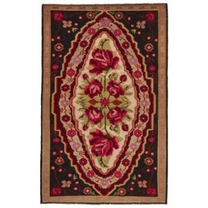 Rose Kelim orientalisk matta 189 x 296 cm