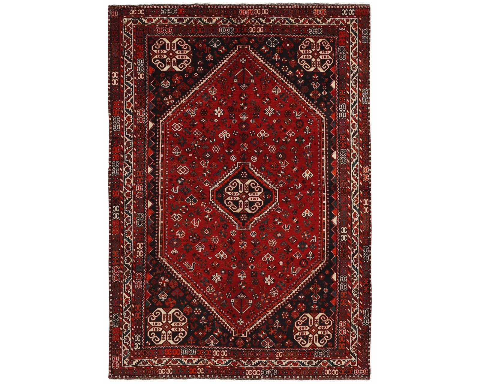 Shiraz orientalisk matta 220 x 316 cm