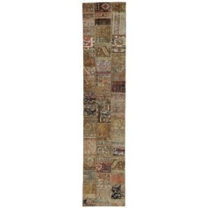Vintage Patchwork orientalisk matta 81 x 413 cm