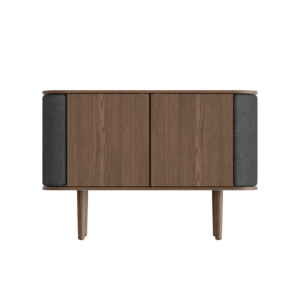 Umage Treasures 2-dörrars skåp mörkbetsad ek / Shadow