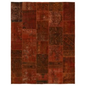 Vintage Patchwork orientalisk matta 199 x 255 cm