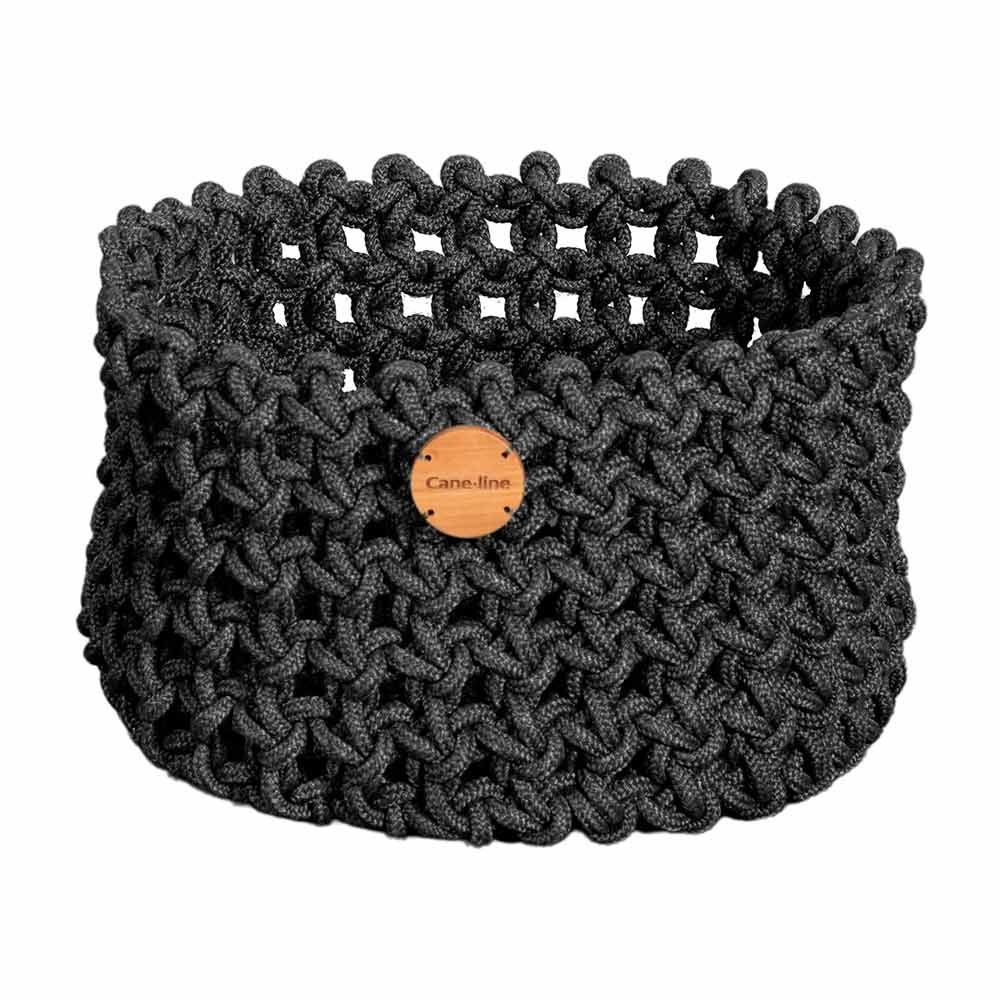 Cane-line, Soft Rope Korg Medium Ø40 Cm Dark Grey